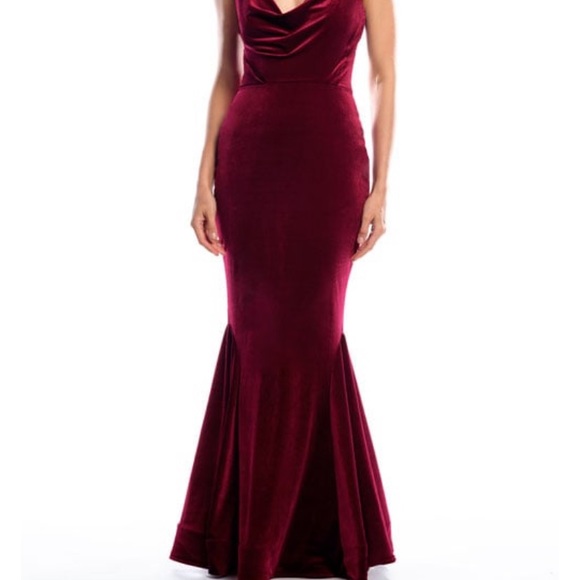 COPY - Jay Bari Mermaid Gown - Picture 1 of 3